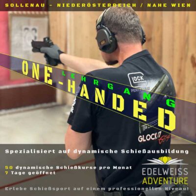 Schießausbildung EInhändig schießen